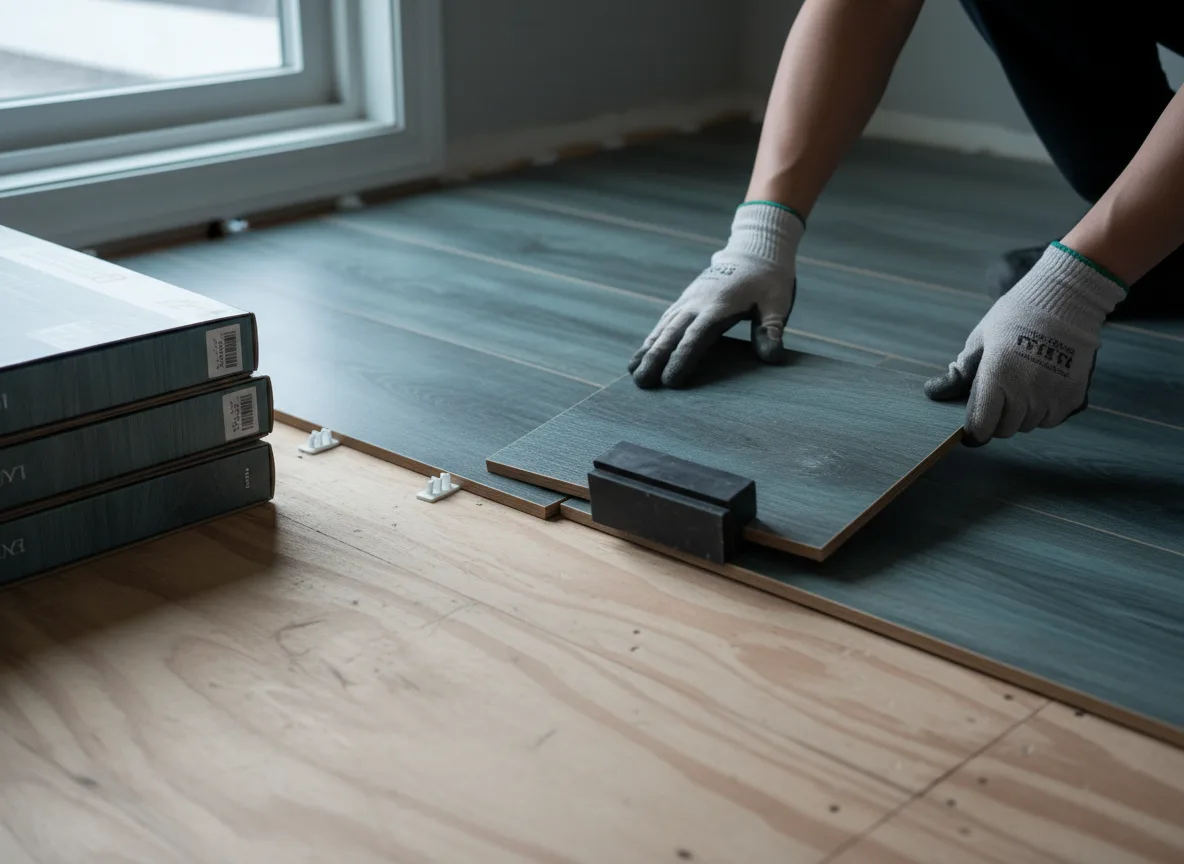 Luxury Vinyl Plank Installation company in Great Lakes, IL